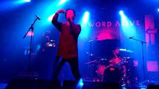 The Word Alive - Misery (Live debut) @ Antwerp, Belgium 28/02/2017