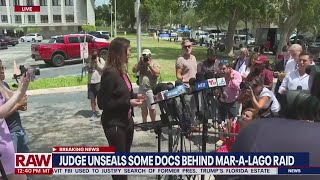 Entire Trump affidavit should not be sealed, judge rules | LiveNOW from FOX