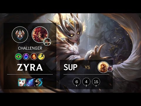 Zyra Support vs Leona - BR Challenger Patch 10.8