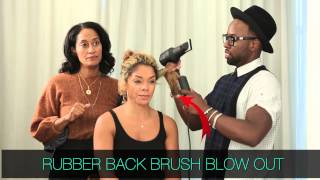 Went from Curly from to Straight with Tracee Ellis Ross