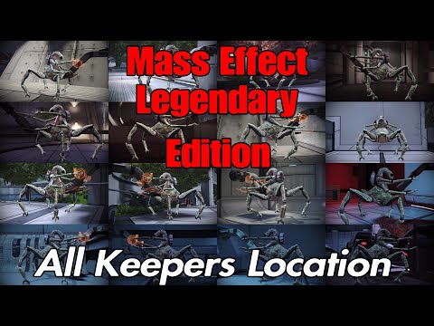 Mass Effect 1 legendary edition: Scan the Keepers all 21 locations.