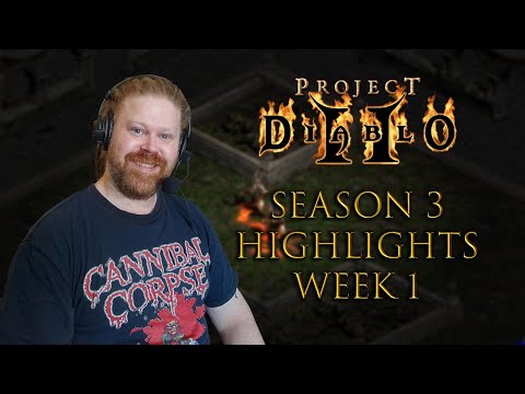 Project Diablo 2 Season 3 Week 1 - Insane drops and corruptions!