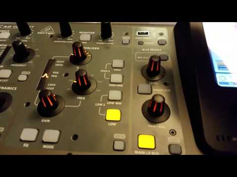 Behringer X32 Compact Getting Started (tips)