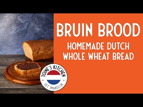 How to Make Bruin Brood: Dutch Whole Wheat Bread