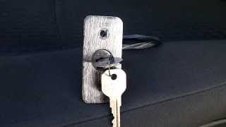 Vault release system for garage door- no locksmith needed