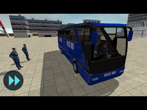 Us Police Bus Coach Driving – Off-road Police Soldier Transporter Bus Android Games #8