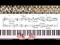 Cakewalk (Theme) - Oscar peterson / Piano Sheet Music Transcription 피아노악보
