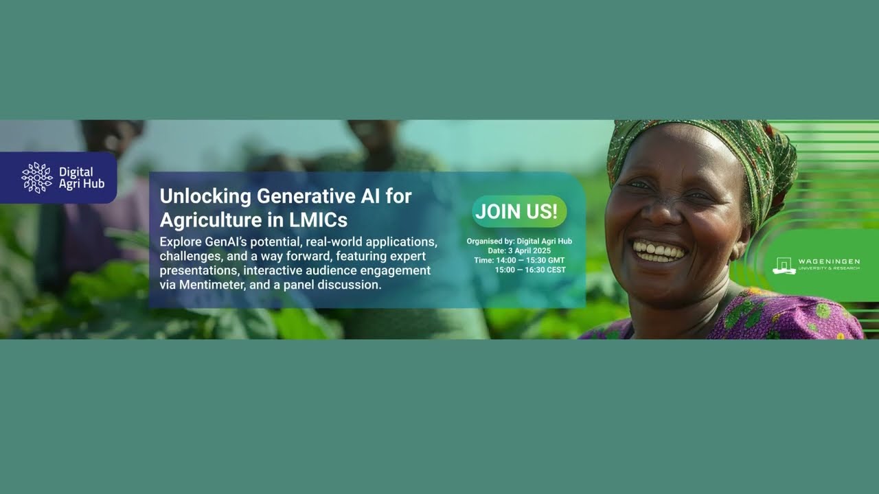 Webinar: Unlocking Generative AI for Agriculture in LMICs