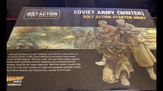 Bolt Action: Winter Soviet Starter Army Unboxing