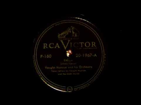 Dream - Vaughn Monroe and his Orchestra (1946) 78rpm - RCA Victor 20-1967-A