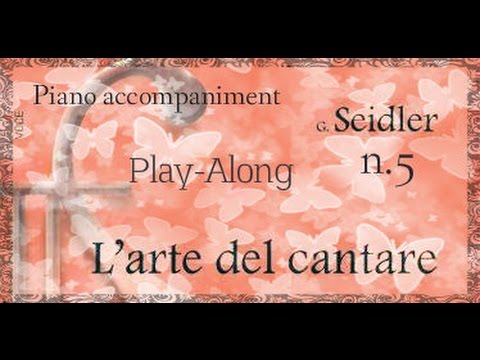 Seidler n.5 Piano Accompaniment (Play-Along)