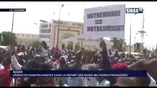 NIGER / FRANCAFRIQUE : MOBILISATION D'URGENCES PANAFRICANISTES