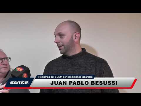 Marcos Juárez: Reclamos del SUEM ante el municipio por condiciones laborales. Más detalles