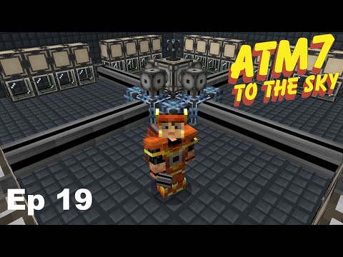 ATM 7 To The Skys - Episode 19 - Autocrafting with AE2