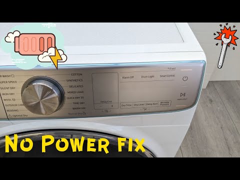 Samsung Dryer No Power Repair