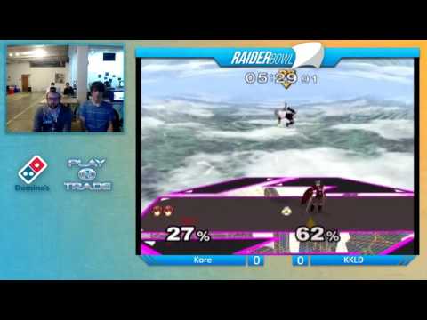 Raider Bowl V Melee Singles - Kore (Marth) vs KKLD (Sheik) - Loser's Bracket