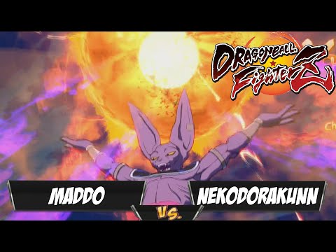 Maddo(Kid Buu/Super Baby 2/Yamcha) Fights NekoDoraKunn(UI Goku/Beerus/Android 21)[DBFZ PS5]