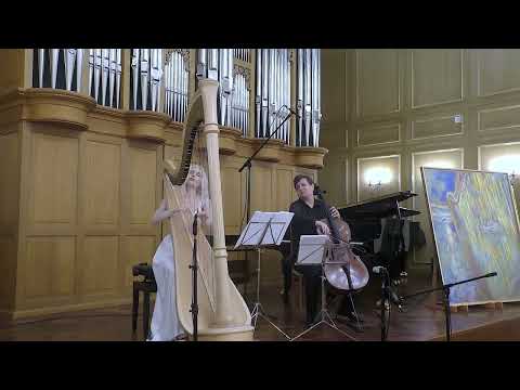 C.Saint-Saens- The Swan by Alexandra Tihonova harp & Petr Gladysh cello