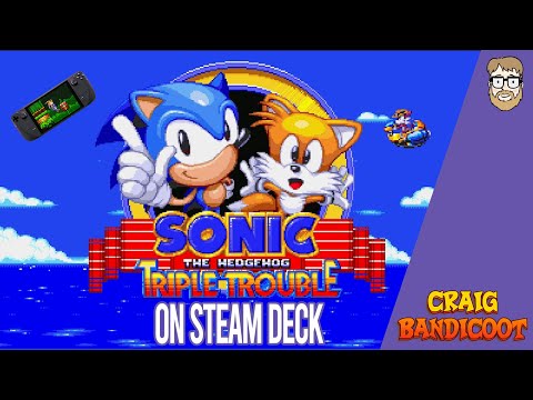 How To Get Sonic Triple Trouble 16-Bit on The Steam Deck - Craig Bandicoot