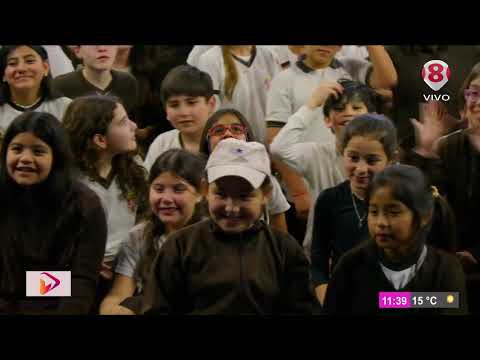 Nos visitaron del Colegio Santa Bárbara de Pocito