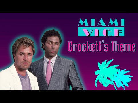 Montage Sonny Crockett sur Crockett's Theme