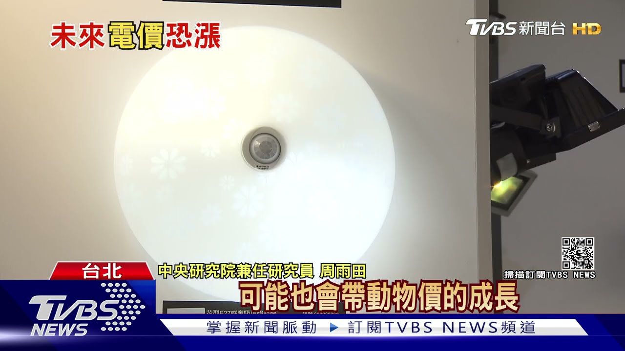 物價蠢動! 彭博研究報告:台灣電價五年恐漲逾25%!