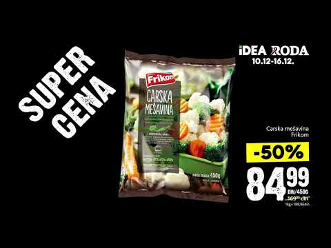 IDEA | Nedeljna ponuda 10 -16.12.2021.