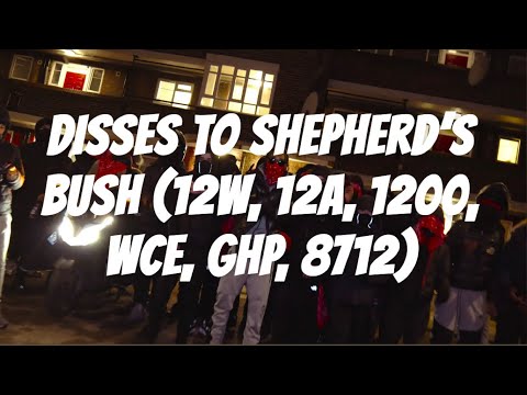UK DRILL | GANG DISSES VOLUME 63 - DISSES TO SHEPHERD'S BUSH (12W,12A,1200,WCE,GHP,8712) (PART 1)