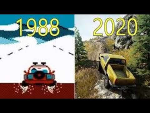 Evolution of Offroad Games 1988 2020