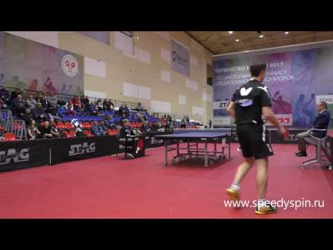 Liventsov-Kuzmin.Mens 1\4 finale.Russian table tennis championship 2017.FHD