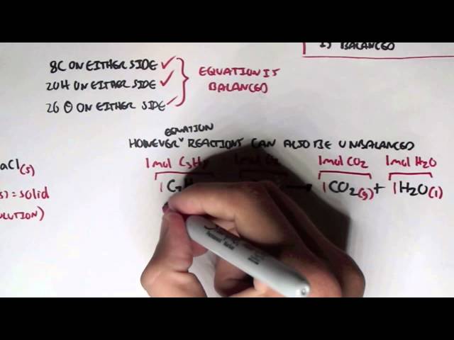 Chemistry Revision VI - Stoichiometry Balancing Equation