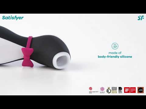 Видео Вакуум-волновой бесконтактный стимулятор клитора Satisfyer Penguin (