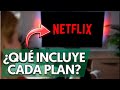 Diferentes Tipos PLANES De NETFLIX Qué Incluye Cada Uno