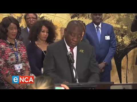 President Cyril Ramaphosa has officially unveiled Nelson Mandela statue
