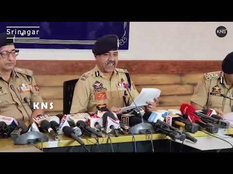 Jammu and Kashmir Police arrested 806 persons and registered 724 cases under the NDPS Act during the first month of the ongoing “Nasha Mukt J&K Abhiyan”, Director General of Police #NalinPrabhat at a press conference in Srinagar.