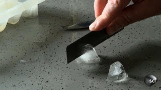 Slicing Ice With Your Fingers (and a bit of graphene)! | Outrageous Acts of Science