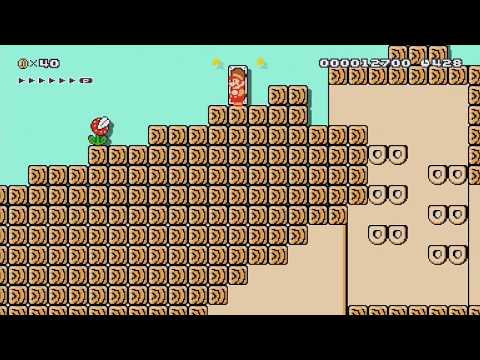 Super Ouoyupot bros 2-3 Pyramid. by Marcelo - Super Mario Maker - No Commentary 1bm