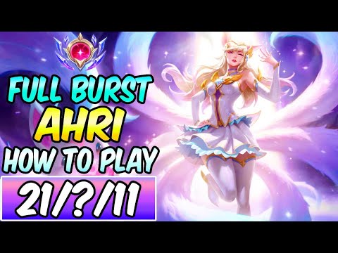 HOW TO PLAY AHRI MID & CARRY | Best Build & Runes | Diamond Player Guide | League of Legends | S14