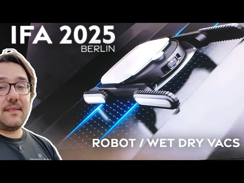 New Robots & Wet/Dry Vacuums at IFA 2025 | Roborock, Ecovacs, Tineco, Dreame, Eufy & More!