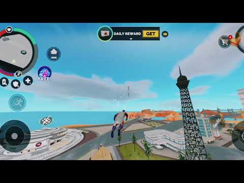 The boss Vegas Crime Simulator (Vegas Hero Fight Big Boss) Imprisoned Robot in Tunnellas vegaslas ve