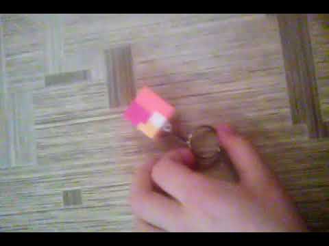 Как собрать и разобрать кубик брелок