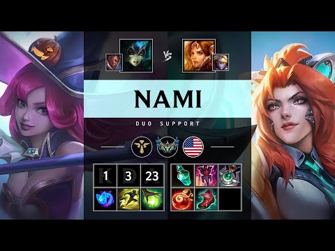 Nami Support vs Leona - NA Challenger Patch 25.13