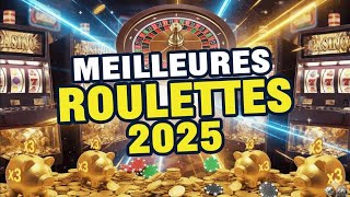 Meilleurs CASINOS en LIGNE pour GAGNER à la ROULETTE en FRANCE !