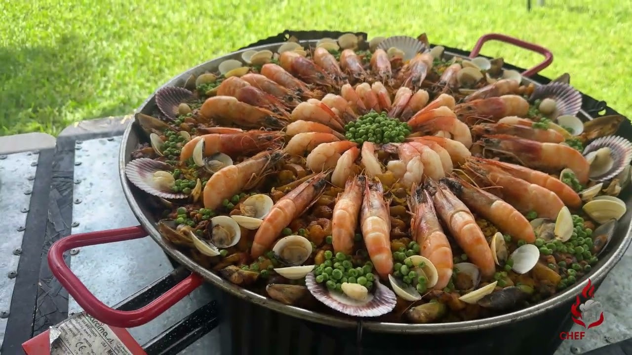 Promotional video thumbnail 2 for Chefaricas – Live Paella & Catering