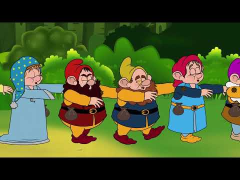 Branca de Neve e os 7 Anões | Série Episódio 6 | Os Anões Sonâmbulos|  desenho animado