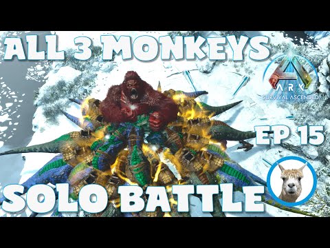 Solo Megapithicus - All Difficulties - Official PVE - Ark Survival Ascended