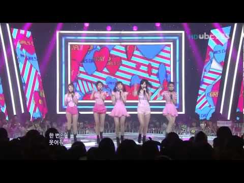110724 Girl's Day - Hug Me Once @ SBS Inkigayo Summer Concert