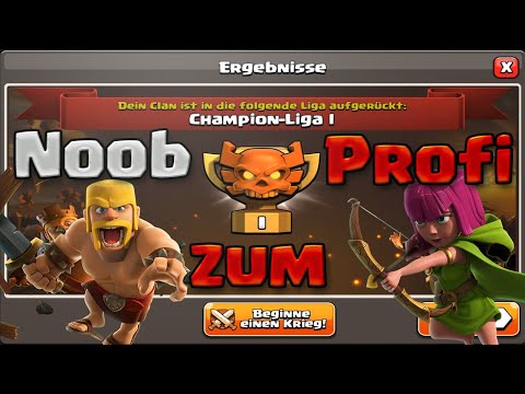 Vom Noob zum Profi ? | Meine Clankriegsliga Angriffe in Champion 2 | Clash of Clans deutsch