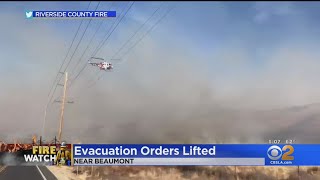 Evacuation Orders Lifted After Brush Fire Burns Near Beaumont