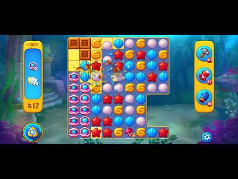 Fishdom level 11965 no boosters フィッシュダム ノーマル